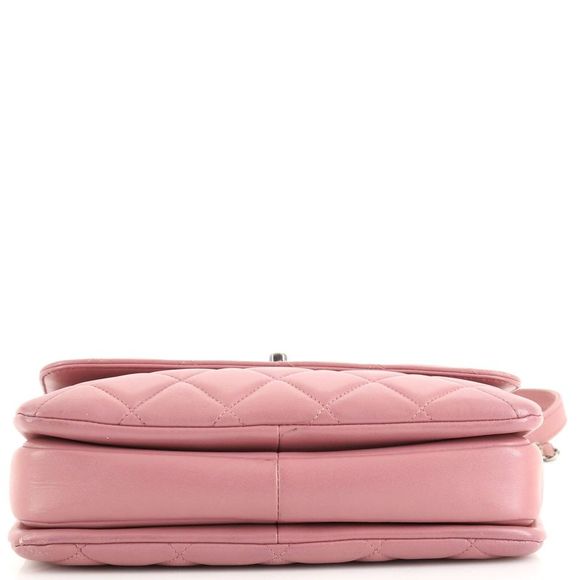 Chanel Trendy CC Top Handle Bag Quilted Lambskin Small Neutral - Picture 4 of 10